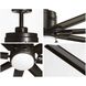 Vast 72 inch Antique Bronze Ceiling Fan, Progress LED